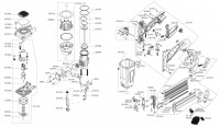 Senco GT50I-AX 18GA Cordless Finish Nailer Spare Parts